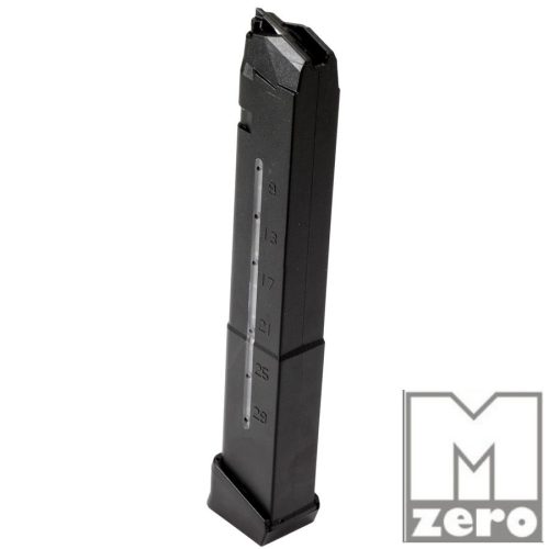 AC GLOCK M17 MAGAZINE 9MM 32RD (+2) ABLAKOS TÁR