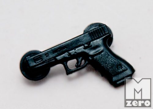 Glock műanyag kitűző