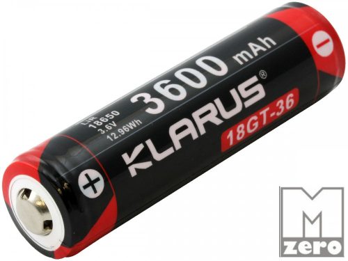 KLARUS 18GT-36 LI-ION AKKU 18650 3600MAH